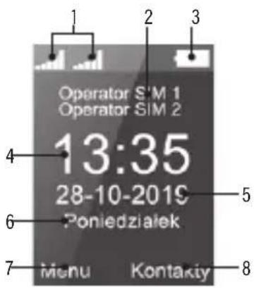 Götze & Jensen GFE301 - OPIS WYŚWIETLACZA - 1