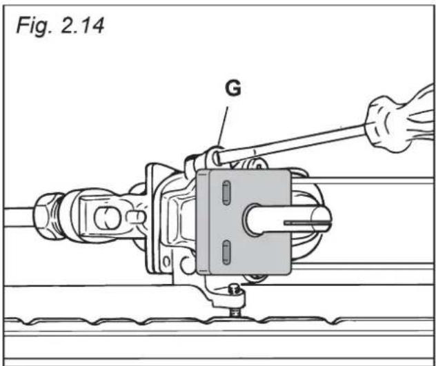 Elba Vintage VR 965 FG - ADJUSTMENT OF THE OVEN BURNER MINIMUM - 1