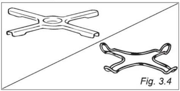 Elba Vintage VR 965 FG - SMALL PAN ADAPTER (Some models only) (Type A) (fig. 3.4) - 1