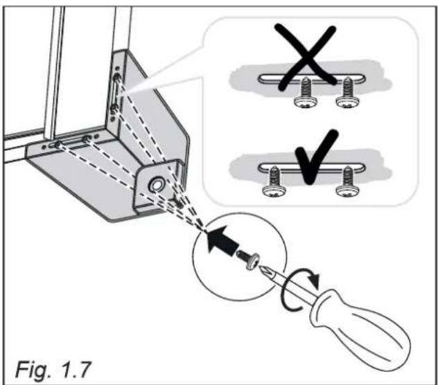 Elba Vintage VR 965 FG - LEVELLING THE COOKER - 3