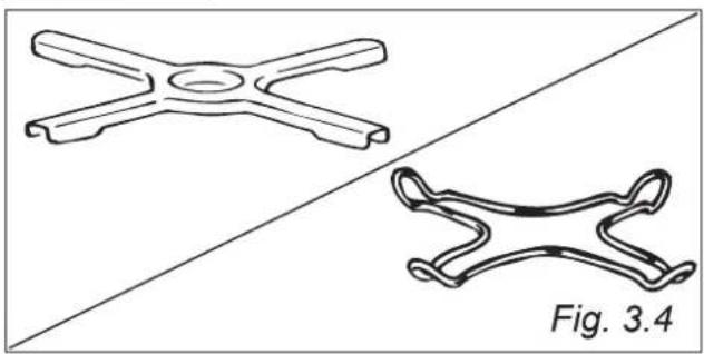 Elba Vintage VC 965 FG - SMALL PAN ADAPTER (Some models only) (Type A) (fig. 3.4) - 1