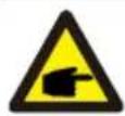 Deye SUN-7K-G03-P - WARNING: Risk of fire - 7