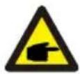 Deye SUN-7K-G03-P - Shock Hazard: - 1
