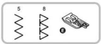 5 8 E