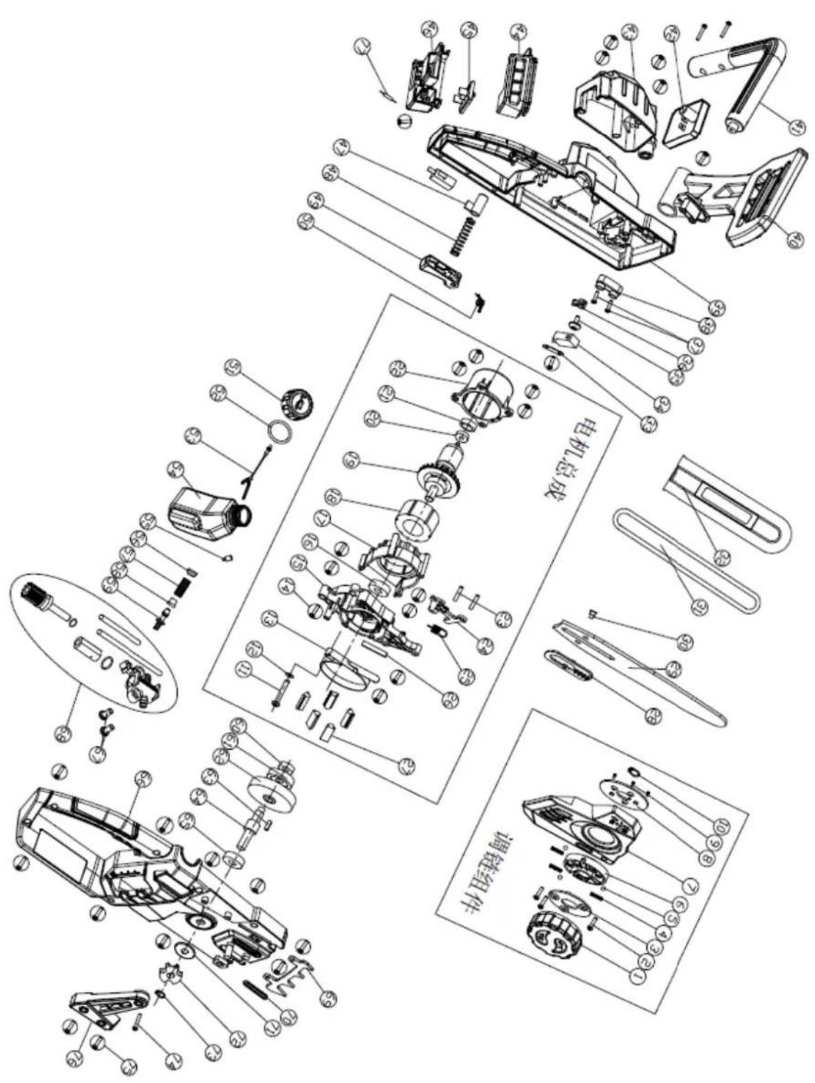 4Garden AP3021 - Rysunek złożeniowy - 1