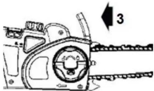 4Garden AP3021 - Uruchomienie pilarki - 1