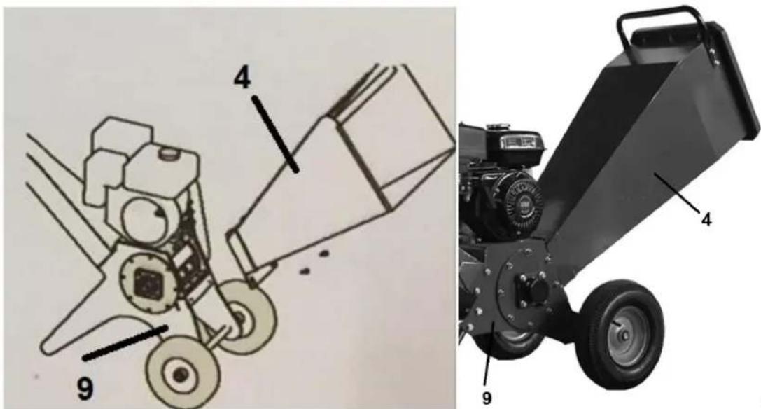 Faworyt JR196L-WP - Montaż leja wrzutowego/ rębowego - 2