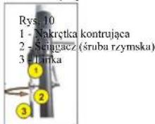 NAC KCB25-F - Regulacja linek sterowania wirnika i napędu kół - 1