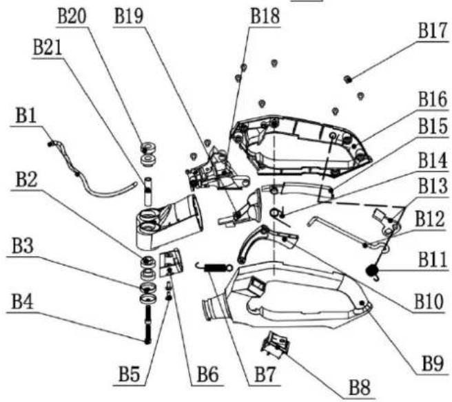 NAC UR-HTP75-254-T - SCHEMAT ZŁOŻENIOWY URZĄDZENIA - 3