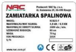 NAC KCB25BS - Spis treści - 4
