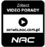 NAC SWP80-196-KC - DODATKOWE INFORMACJE DLA UŻYTKOWNIKA - 1