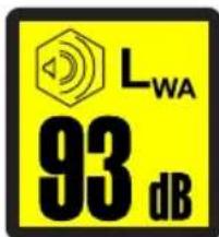 LWA 93 dB