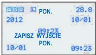 PON. 2012 09:23 ZAPISZ WYJSCIE PON. 10/01 28.8 10/01 09:23
