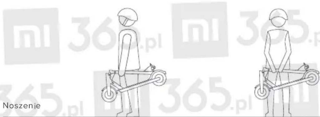 Xiaomi MiJia 365 - Skadanie i noszenie - 2