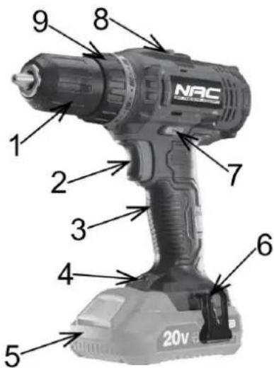 NAC CDB-70-BL-I-LI-20V - PRZED PIERWSZYM URUCHOMIENIEM - 1