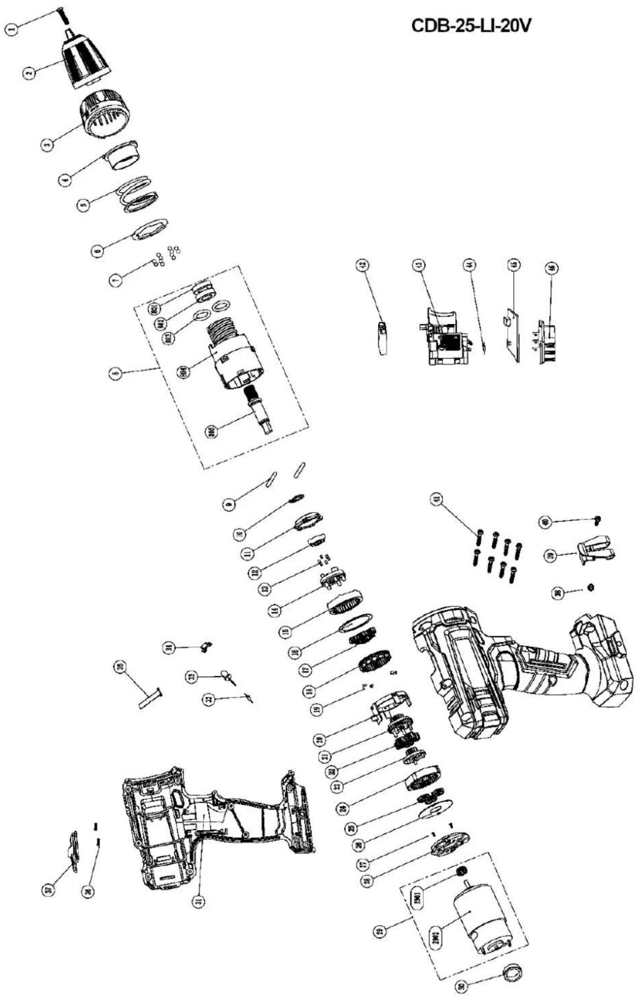 NAC CDB-70-BL-I-LI-20V - GWARANCJA I SERWIS - 2