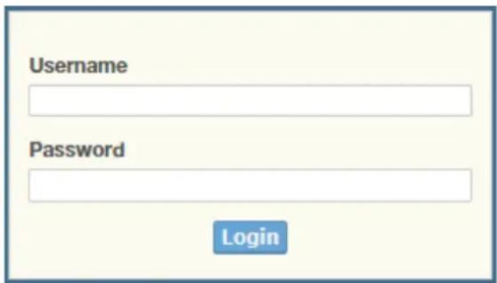 Username Password Login