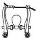 Fischer Montis 5.0i - Hamulce na feldze, typ V-Brake - 1