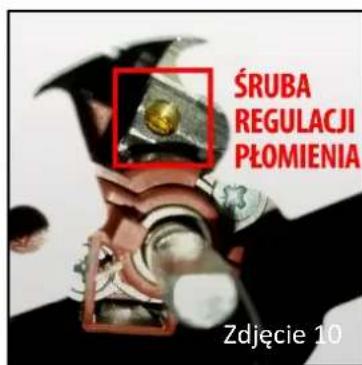 ŚRUBA REGULACJI PŁOMIENIA Zdjęcie 10