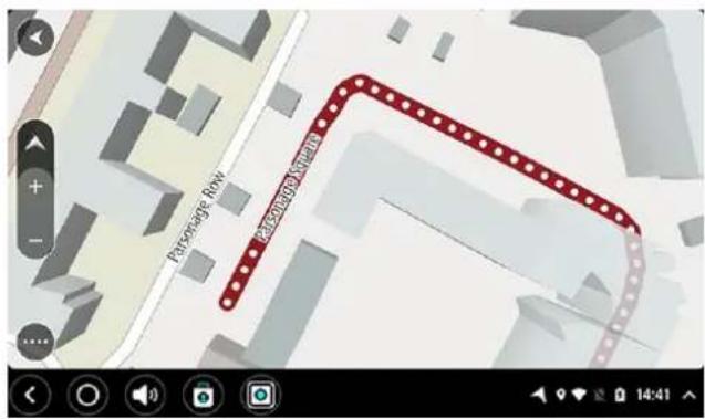 TOMTOM GO Camper Max 700 - Przegładanie ograniczeń obowiązujących na trasie - 1