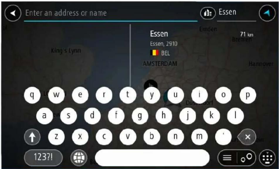 Enter an address or name Essen Ersen, 2910 BEL 71 km Bremen King's Lynn AMSTERDAM Hannover q w e r t y u i o p a s d f g h j k l ↑ z x c v b n m 123?!