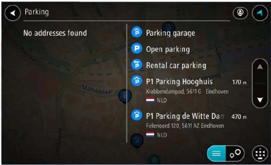 TOMTOM GO Camper Max 700 - Wybierz opcję Parking. - 4