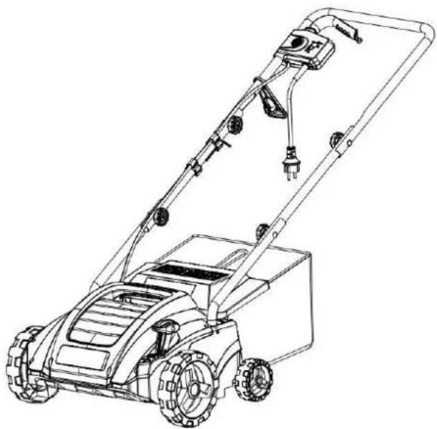 Greenso WE32-1500 - Wertykulator Greenso 2 w 1 elektryczny WR6005-1500 (WE32-1500) - 2