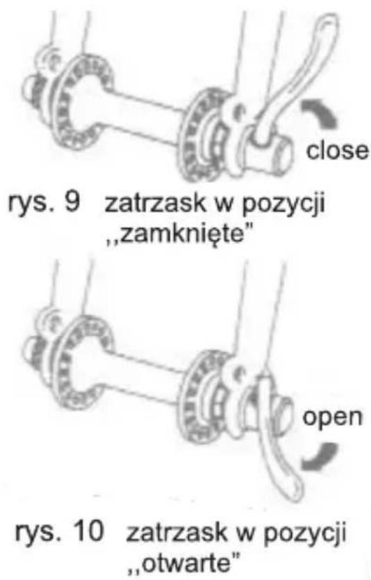 Dawstar Sewilla 6B - ZDEJMOWANIE I ZAKŁADANIE KÓŁ PRZEDNICH POSIADAJĄCYCH ZATRZASK PIASTY - 1