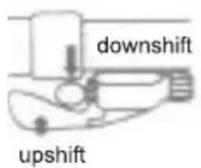 downshift upshift