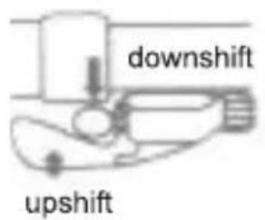 downshift upshift