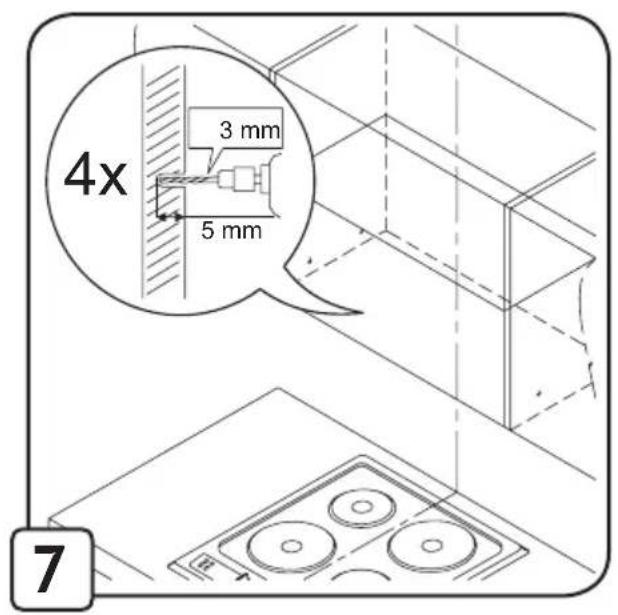 4x 3 mm 5 mm 7