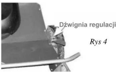 Dźwignia regulacji Rys 4