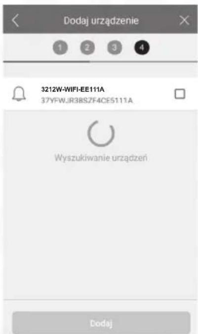 Eura VDP-50A3 - DODAWANIE URZĄDZENIA DO SIECI WIFI I APLIKACJI - 5