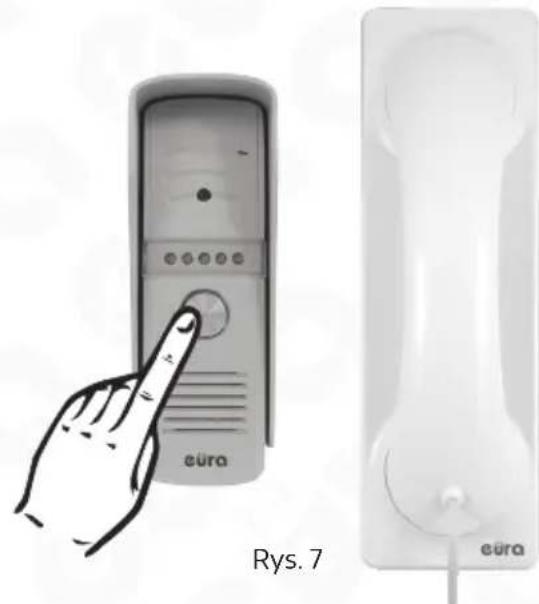 Eura VDP-50A3 - PROWADZENIE ROZMOWY WRAZ Z PODGLĄDEM - 1