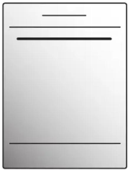HISENSE HU663C60BX - Zmywarka - 1