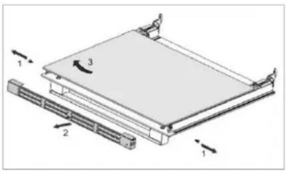 GORENJE HKS5D71BMPF - REMOVING AND INSERTING THE OVEN DOOR GLASS PANE (depending on the model) - 2