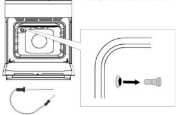 GORENJE HKS5D71BMPF - Roasting with the meat probe (depending on the model) - 1