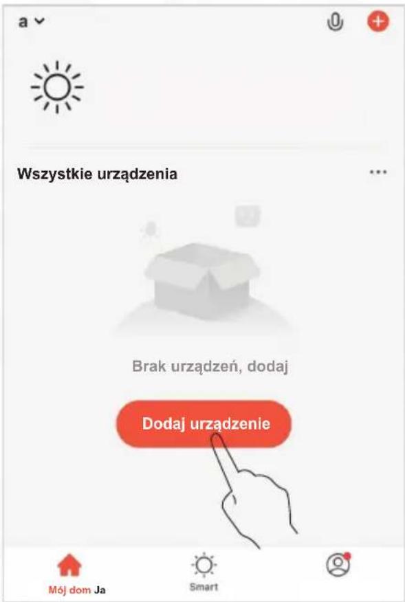 Eura IC-01A3 - Dotknij opcji Dodaj urządzenie - 1