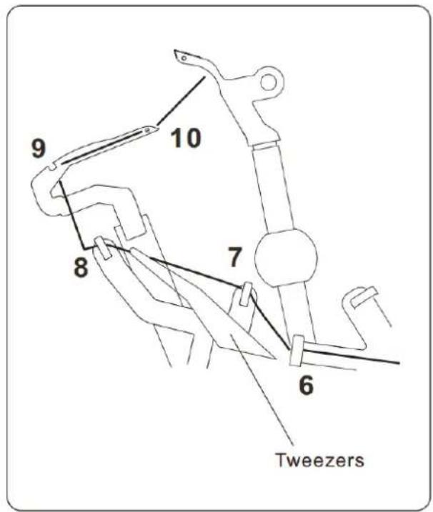 9 10 8 7 6 Tweezers