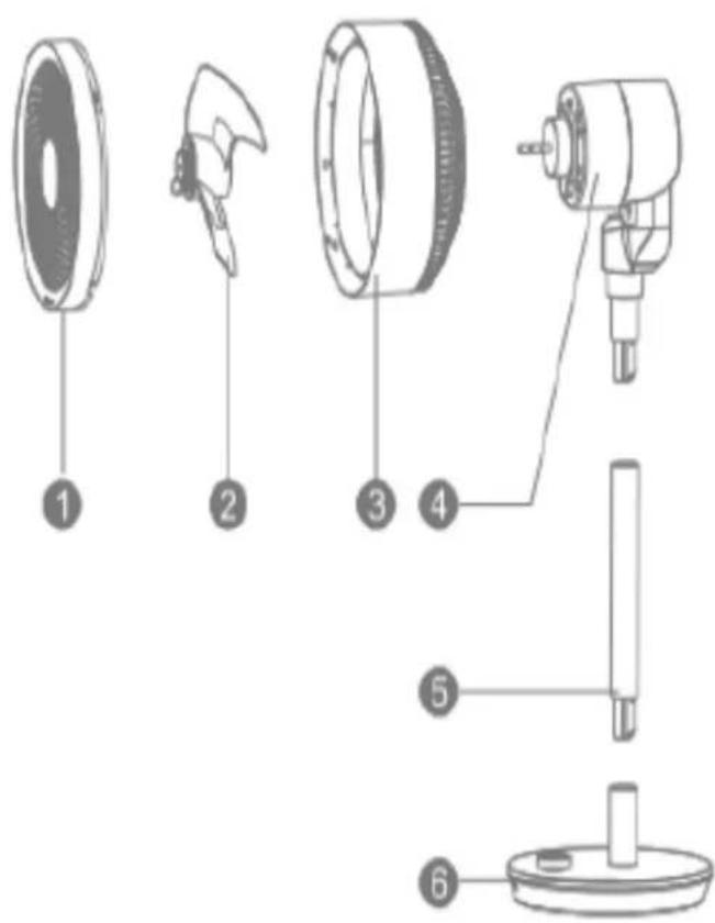 Deerma FD200 - Budowa produktu - 1