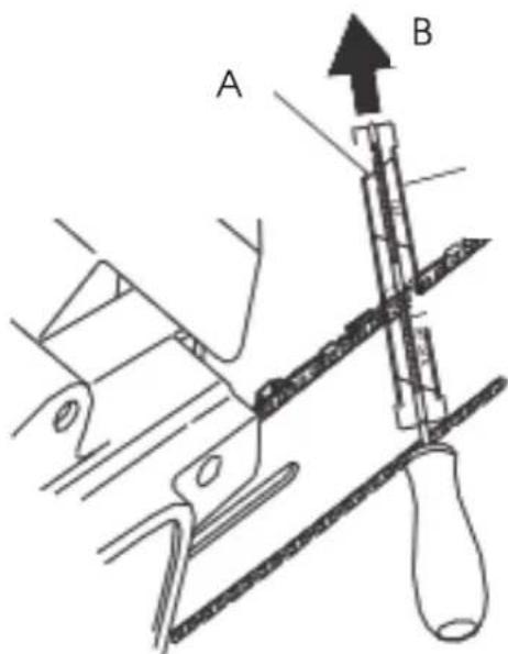 A B