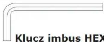 Klucz imbus HEX