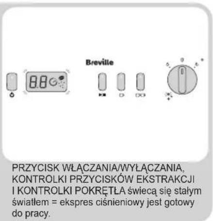 BREVILLE Barista Max+ VCF152X - INSTRUKCJA ROBIENIA KAWY W EKSPRESIE CIŚNIENIOWYM BARISTA MAX+ FIRMY BREVILLE - 3