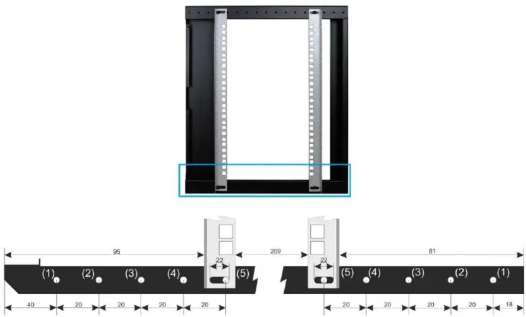PULSAR RW1264 - Budowa szafy RACK - 10