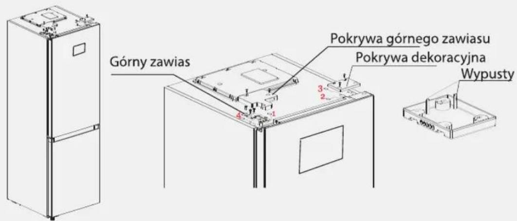 TOSHIBA GR-RB449WE-PMJ06 - Zmiana kierunku otwierania drzwi - 12