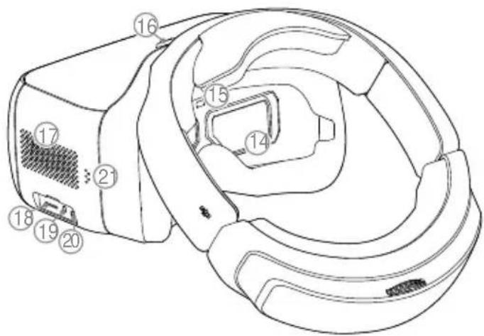 DJI FPV Goggles - Rysunek - 2
