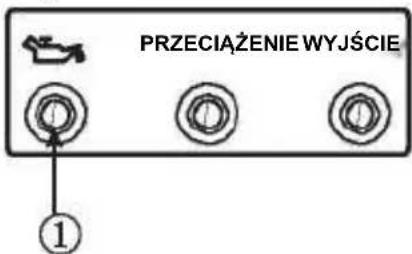 PRZECIAŻENIE WYJŚCIE ①