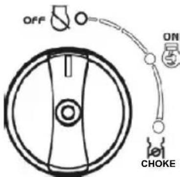 OFF ON CHOKE