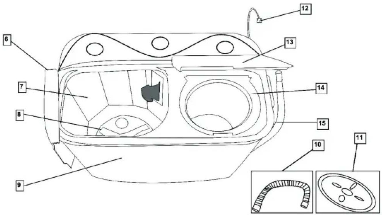 Electro-line XPB40-8A - PRALKO-WIRÓWKA - CZĘŚCI SKŁADOWE - 2