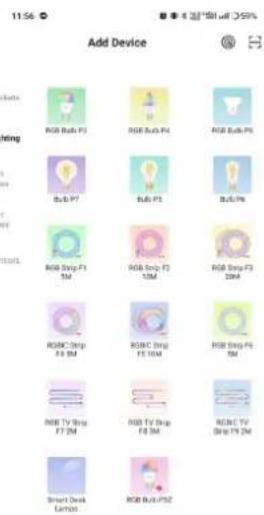 Nous P8 - Procedura podłączenia żarówki do sieci Wi-Fi: - 3